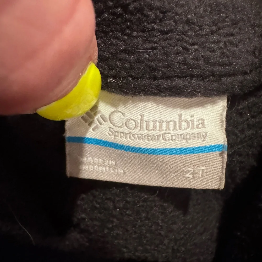 Boys Columbia Toddler Sherpa Fleece Outdoor Hoodies Bear & Camo 2T‎ & 18 Mo.